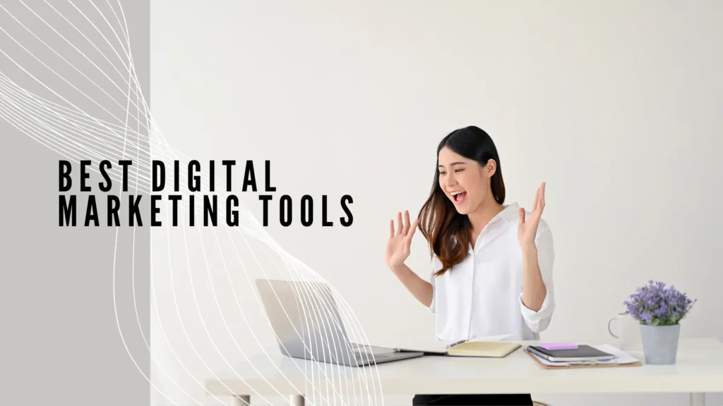 this image explains about the tools of digital marketing