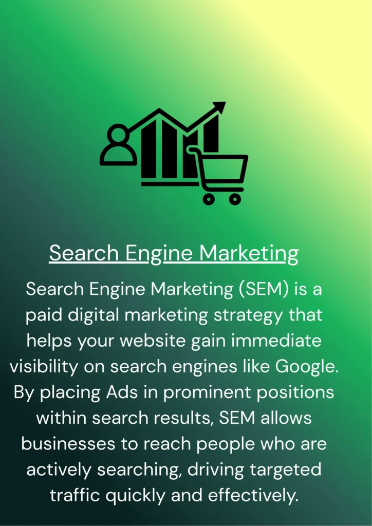 this image explains about search engine marketing